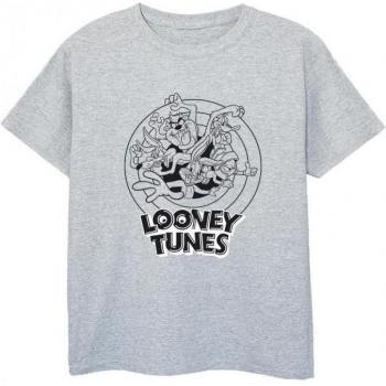 Tee-shirt Looney Tunes Girls Circle coton