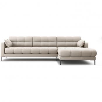 Sofá Mixto Micadoni 5 Plazas con Tejido Beige
