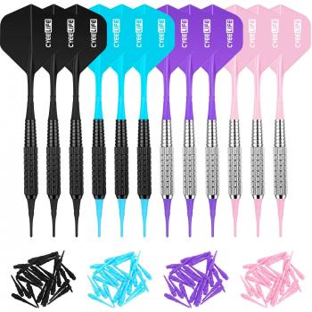 Set de Dardos CyeeLife 14g con 40 Puntas para Principiantes