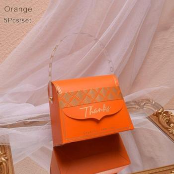 5Pcs Party Candy Bags for Weddings and Birthdays