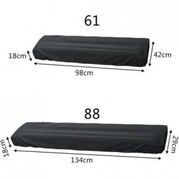 61-Key Dustproof Keyboard Cover for Electronic Piano
