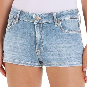 Short en denim femme
