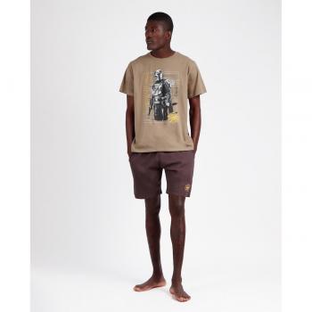 Pijama corto de punto Mandalorian para hombre