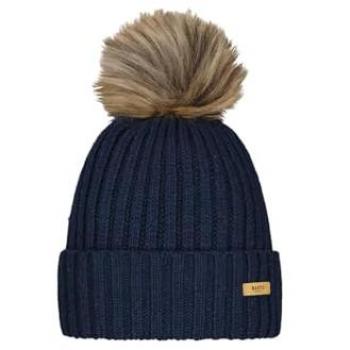 Gorro de mujer Barts Augusti con pompon sintético
