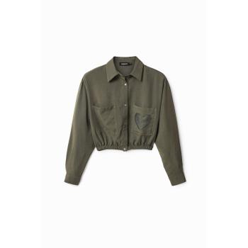 Camisa Desigual de Lyocell verde