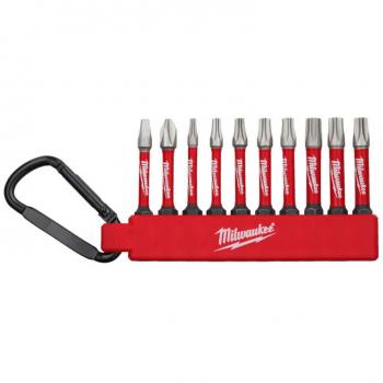 Milwaukee 10 Pezzi Cacciaviti a Moschettone