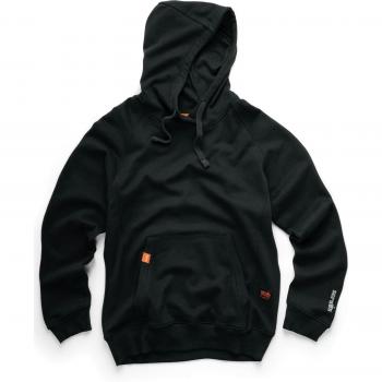Sudadera con capucha negra Eco Worker T55404 Scruffs, talla L