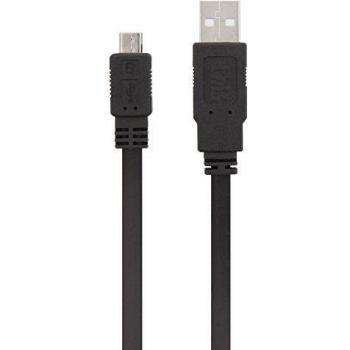 Câble USB Plat Micro USB 0.3m