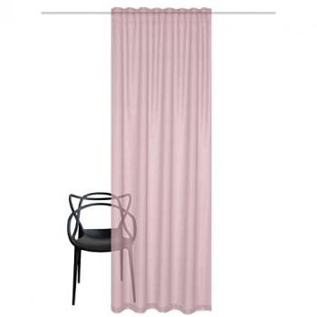 Gardine DOLLY von HOME WOHNIDEEN, altrose, 140x245 cm