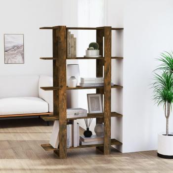 Libreria in Rovere Fumo 100x30x160 cm