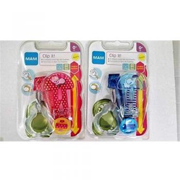 Broche cadenita de chupete Mam Clip It