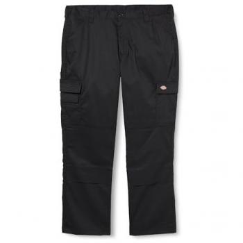 Dickies Women's Everyday Flex Utility Trousers – Black – Size 14