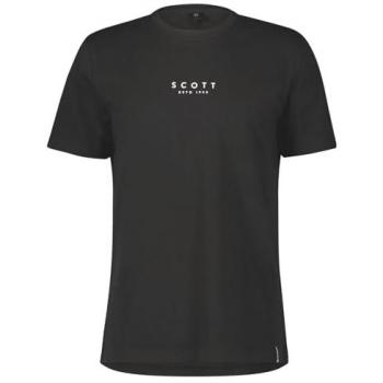 Scott Typo S/S Herren T-Shirt in Schwarz – Size Large (2025)