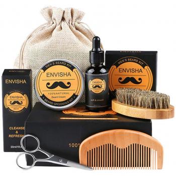 Set Barba Premium 6 en 1: Crece y Cuida tu Bigote