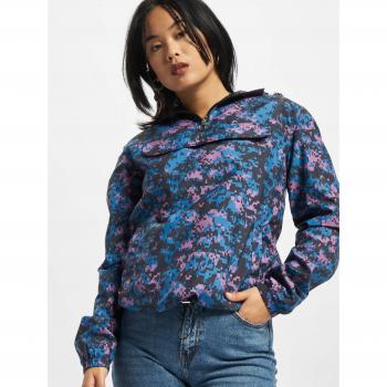 Urban Classics Damen-Windjacke mit Camouflage-Muster