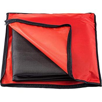 VEVOR Pro Weld Blanket 243.8x304.8 cm – Heavy‑Duty Fiberglass, Flame Resistant, Ready‑to‑Hang