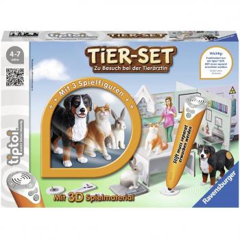 Tiptoi Lernspielzeug: Tier-Set 00747 – Besuch beim Tierarzt