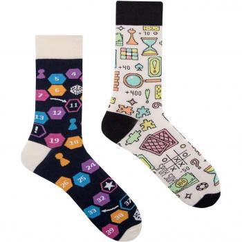 Spox Sox Unisex Board Games Multicolour Cotton Socks Size UK 7-9