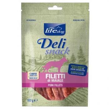 Life Dog Delisnack Filetto essiccato di maiale gr.100