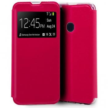 Cool Funda Rosa Flip Cover para Samsung M215 Galaxy M21