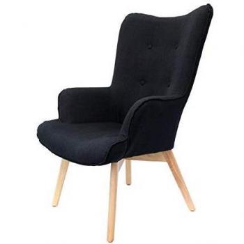 Fauteuil Scandi Noir