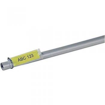 HellermannTyton HFX12-35P-SP-YEWH Yellow Label Stickers for Cables, 35 x 12 mm, 110 Labels