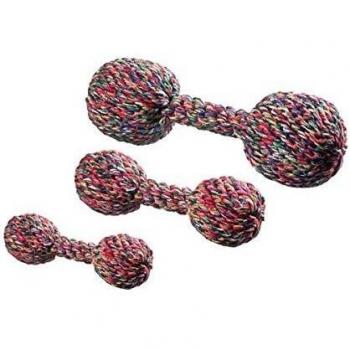 Karlie Baumwoll‑Hantel Multicolour – 250 g / 23 cm