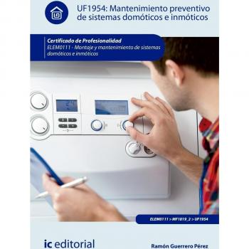 Mantenimiento preventivo de sistemas domóticos e inmóticos. elem0111