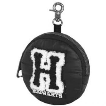 Monedero Cookie Padding de Harry Potter H, Negro