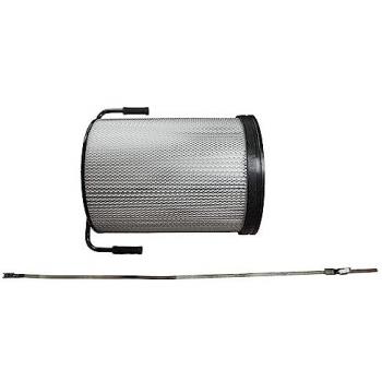 Vhbw Fine Dust Filter with Brush for Bernardo DC 700, DC 600