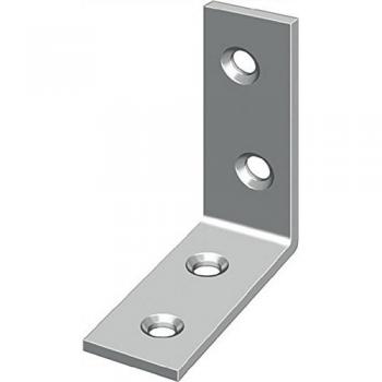 Angolo Sedia Hohage 90×20×2 mm, Ferro Blu Chromato – 25 unità