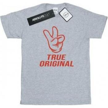 True Original Mickey Mouse Damen Tee Weiß