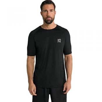 FLEXNAMIC® Plus Size QuickDry Tee by JAY-PI, Women, Black, 3XL, Polyester
