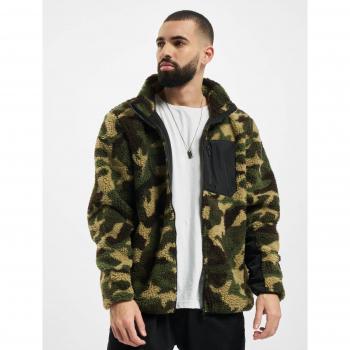 Urban Classics Grön Sherpa Jacka