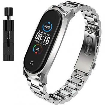 Braccialetto Acciaio Inossidabile Mi Band 5