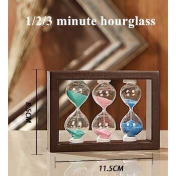 Reloj de Arena Infantil con Cepillo de Dientes