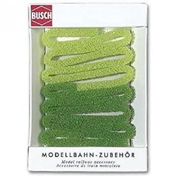 Busch 7150 H0 N TT Z Hecke – 8 m kompakte, dichte Gartenhecke