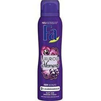 Fa Deospray Luxurious Moments Schwarzer Amethyst & pinke Viola, 150 ml Flasche