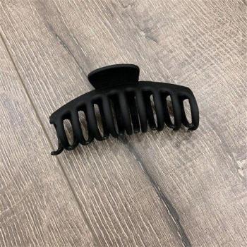 Pinzas de cabello grandes para mujer, 1 Uds., garras acrílicas glaseadas