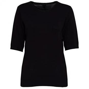 Damen 3/4 Arm-Shirt PZSara in Schwarz