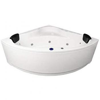 Whirlpool Karibik Basic Rundbadewanne – 140 x 140 cm, ohne Armaturen