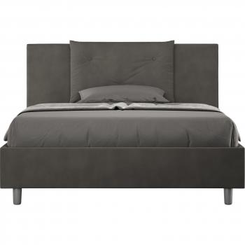 Letto Matrimoniale Appia Grigio senza rete