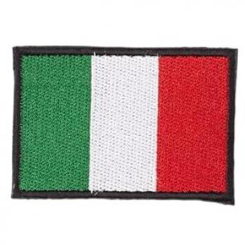 Parche Italia Elite con Velcro y Bandera