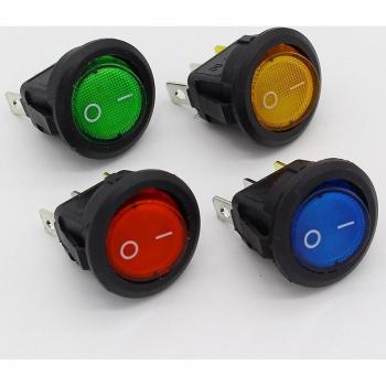 Palanca de Cambio para Automóvil 220V, Luz LED Incluida, 4 Piezas
