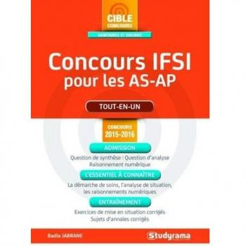 Concours IFSI pour les AS-AP 2015-2016