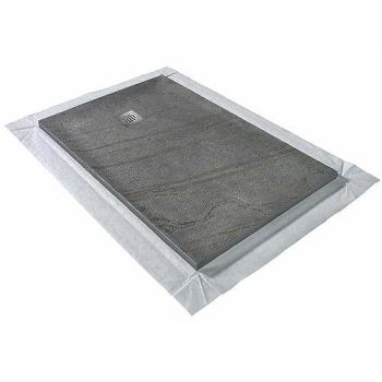 Receveur de douche design gris 140x90 cm pierre naturelle