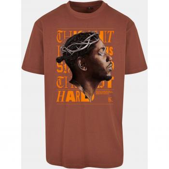 T-shirt Oversize K-Dot di Mister Tee, tonalità bark