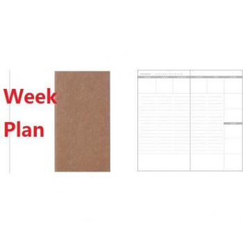 2pcs Traveler's Notebook Blank Journal