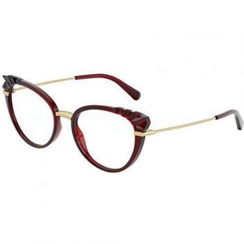 Dolce & Gabbana 51mm Rossa Trasparente