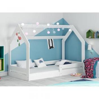 Lit cabane enfant 80x160 cm